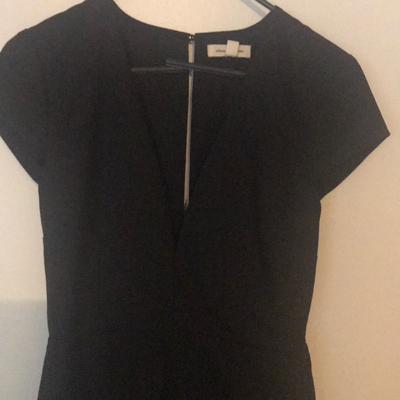 Black romper with sheer bottom - Picture 2 of 4